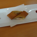 彩華 - 10月24日　Ｃランチ　チーズ春巻き