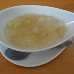 彩華 - 10月24日　Ｃランチ　洋梨ゼリー