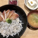Musubu Tamachi Uokin - ランチ ブリしらす丼
