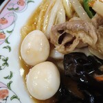 餃子の王将 - うずら2個