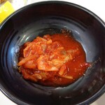 餃子の王将 - 定食のキムチ、旨いんです！