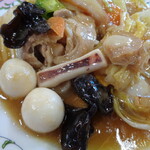 餃子の王将 - いかも入ってる