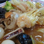 餃子の王将 - エビもいっぱい入ってた