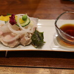 Nishimura - 鶏肉の蒸し物