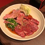 焼肉本家 くれや - 中おちカルビとハラミ