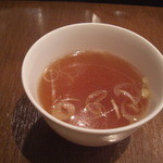 奥久慈しゃも割スープ（２号、３号、４号に付いてます）