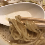 小路カフェ - 鶏そば　麺