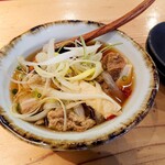 新宿鶏料理専門店 鳥京 - 牛の角煮
