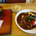 岡崎食堂 - 夏野菜カレー