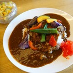 岡崎食堂 - 夏野菜カレー