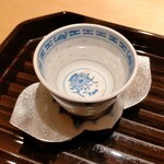 蓬左茶寮 - リンゴの湯出し