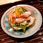 蓬左茶寮 - カニサラダ