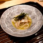 蓬左茶寮 - 石陰貝そば