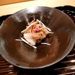 蓬左茶寮 - 焼鱧 牛蒡 胡麻油