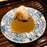 蓬左茶寮 - 渡蟹の焼おむすび（焼カニギリ）