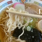 元祖十文字中華そば マルタマ - 細麺味助