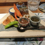 日本料理 潤花 - 焼き物八寸