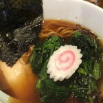 Ramen Soyokaze - ホウレン草も ほんのりした甘さがあり美味しいです。