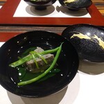 割烹 清風 - 椀：海苔の真薯