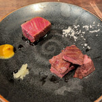 鳥茂 - シャトーブリアン＋ハラミ