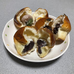 平井製菓 - 下田あんパン(小倉餡)　ハリスさんの牛乳あんパン　ひめ桃あんパン