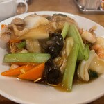 南海飯店 - かたい焼ソバ