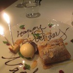 シプレ - バースデーデザートプレート