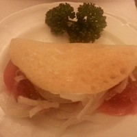 スンガリー 新宿東口本店 - クレープ包みの出来上がり
