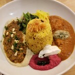 チキュウ マサラ - あいがけコンボカレー