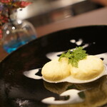 彩菜食坊 CIEL - ムースはリクエストでクリームソースにチェンジしてもらったよ