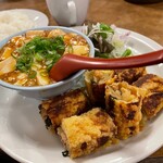 南海飯店 - 名物春巻き定食②