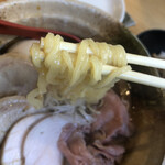 焼きあご塩らー麺 たかはし - 麺リフト