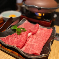 すき焼き 牛しゃぶ 松重 - 