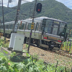 レストイン　デカンショ - 在来線(後ろ姿)／私は鉄っちゃんでは有りません。。