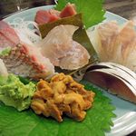 大衆料理　川治 - 刺身盛り合わせ（12.10ver)