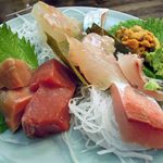 大衆料理　川治 - 刺身盛り合わせ(12.10ver)