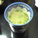 最初にいただくスープ