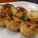 やきとり健歩゛ - つくね。塩。