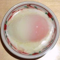 瓢嘻 赤坂店 - 豚角煮御膳 980円 の温度玉子