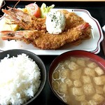 中央軒 - エビフライ定食【Mar.2021】