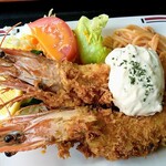 中央軒 - エビフライ定食【Mar.2021】