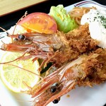 中央軒 - エビフライ定食【Mar.2021】