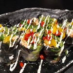 居酒屋むらはち - 納豆生春巻きサラダ