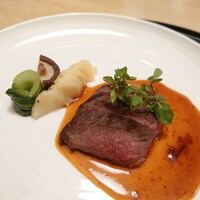 Japanese & Modern Chinese 嵐山 - 牛ハラミステーキ甜醤油ソース