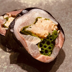 Sushi Shinobu - イワシ あさつき がり巻き