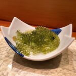 鮨 令歩 - (カウンター)令歩コース 13000円
      海ぶどう