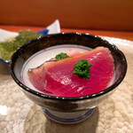 鮨 令歩 - (カウンター)令歩コース 13000円
      カツオ、海ぶどう