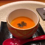 鮨 令歩 - (カウンター)令歩コース 13000円
      蒸物  イクラの冷製茶碗蒸し