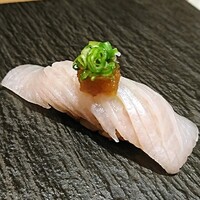 難波 鮨 よこ田 - 平目えんがわ