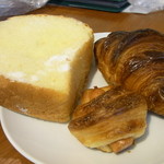 銀亭 中軽井沢店 - クロックムッシュ、ウインナーパン、クロワッサン